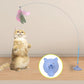 Automatic cat toy with strong suction cup