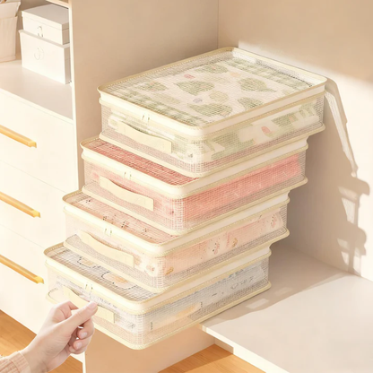 ✨ Transparente PVC-Netz Aufbewahrungstasche – Ordnung im Haus, einfach & langlebig! 📦