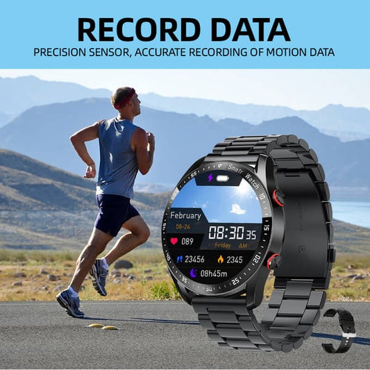 📢📢50 % RABATT !!!⏰Multifunktionale Bluetooth-Talk-Casual-Smartwatch