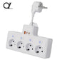 Wholesale Outlet Extender Power Strip with USB Outlet Extender Surge Protector Electric EU Power Strip Extension Cable Socket