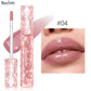 Langanhaltender Glitzer-Lippenstift, 2 Stück Feuchtigkeitsspendender Lipgloss, Glänzender Lipglaze, Lippenöl für volle Lippen Lippenstift für Mädchen und Frauen, Make-up