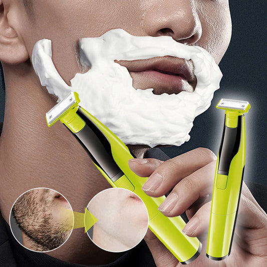 Multifunktionaler elektrischer wasserdichter schnurloser Rasierer,Unisex-Rasierer