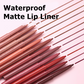 🌸💐Wasserfestes Matte Lip Liner Set in 12 Farben