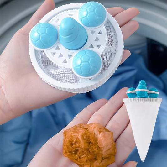 Verbesserter Filterbeutel für Waschmaschinen zur Haarentfernung und Reinigung Schwimmende Wäscheball