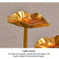 Luxuriöses kreatives Lotus-Fischglas-Ornament