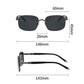 Hochauflösende randlose Schutz-Sonnenbrille