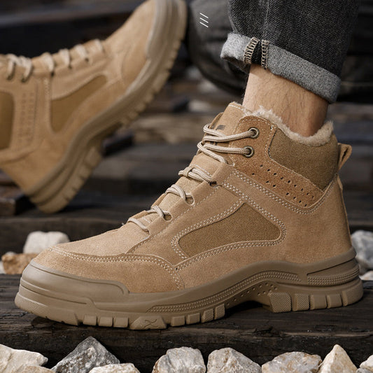 Winter-Sicherheitsschuhe für Männer – Stahlkappe & rutschfest!