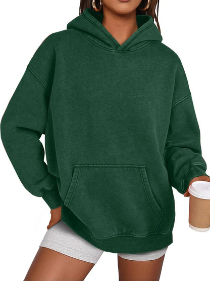 🔥LETZTER TAG DES AUSVERKAUFS 60 % RABATT!!💥🎁Damen-Hoodie mit Acid-Wash-Effekt, oversized, langärmelig, Herbstmode-Sweatshirts