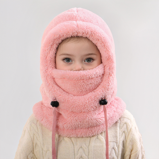 Gemütliche 3-in-1 Wintermütze für Kinder