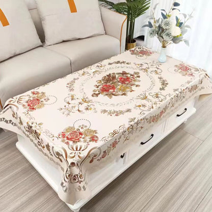 ✨🎅Weihnachtsangebote – Nur für kurze Zeit!⏰Multifunctional Waterproof Oilproof Floral Tablecloth