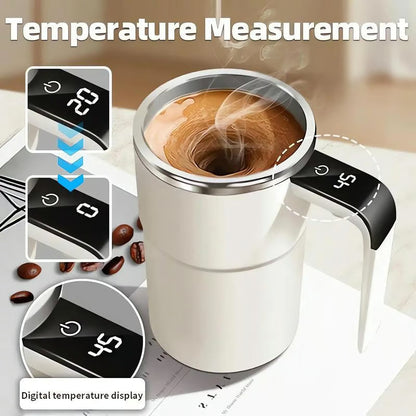 🔥50 % Rabatt☕ Intelligente Magnetrühr- & Kühlbecher – Perfekte Getränke-Konsistenz & Temperatur jederzeit!