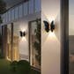 📢📢50 % Rabatt!!! 🔥 Einzigartige wasserdichte Solar-LED-Wandleuchte in Schmetterlings- und Fledermausform