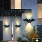 📢📢50 % Rabatt!!! 🔥 Einzigartige wasserdichte Solar-LED-Wandleuchte in Schmetterlings- und Fledermausform