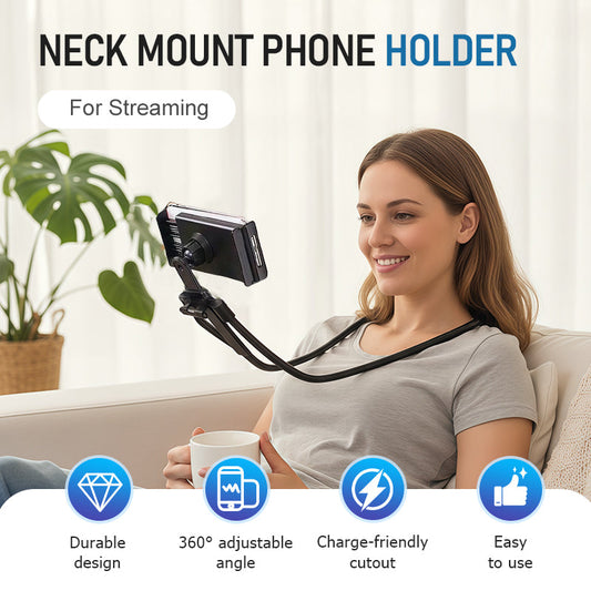 🔥Freisprech-Handyhalter zum Umhängen – halten Sie Ihre Hände frei für die mobile Nutzung