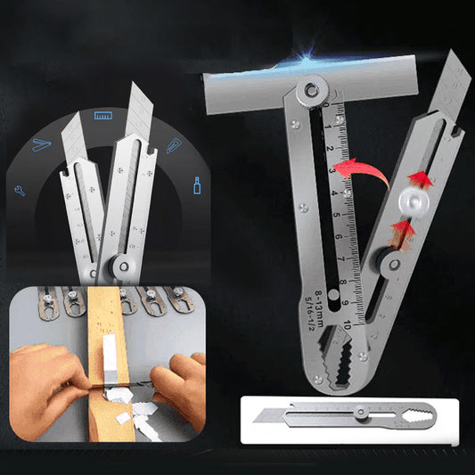 Mehrzweckmesser mit einziehbarer Abbrechklinge