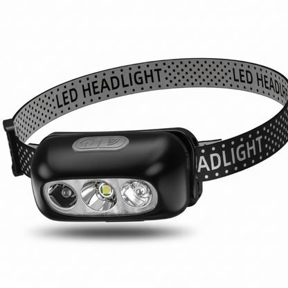 🔦Wiederaufladbare, leichte LED-Stirnlampe