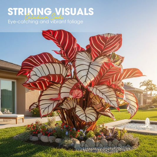 100 Caladium-Samen für die Innen- und Außenbepflanzung