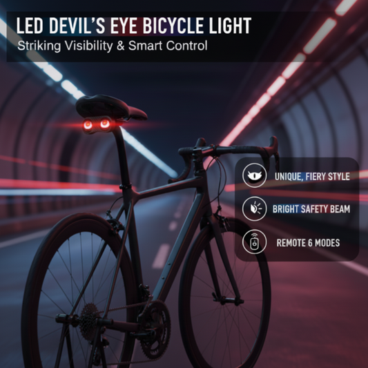 LED-Fahrradlicht „Devil's Eye“