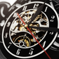 Retro-Motorrad-Vinyl-Schallplatten-Wanduhr