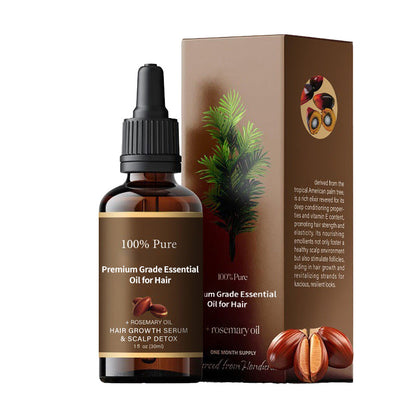 ✨100 % reines Batana-Öl, macht die Kopfhaut weich und pflegt sie, fördert das Haarwachstu