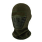 Winter Rider Warm Anti-Haze Balaclava Vollgesichtsmaske für Motorradfahren, Radfahren, Skifahren, Kapuze, winddicht, weich, Outdoor, warm, Fahrrad-Kopfbedeckung