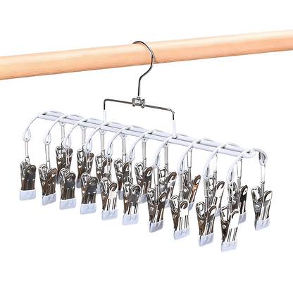 Windfeste und rutschfeste Haken aus Edelstahl zum Aufhängen von Unterwäsche, Socken und kleinen Kleidungsstücken