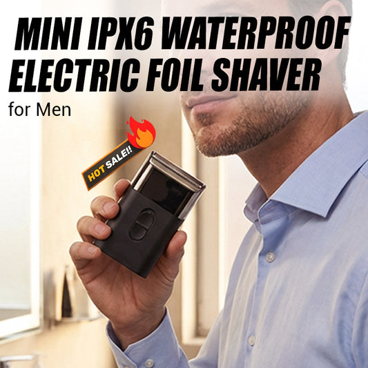 Mini-Elektrorasierer für Männer, wasserdicht nach IPX6