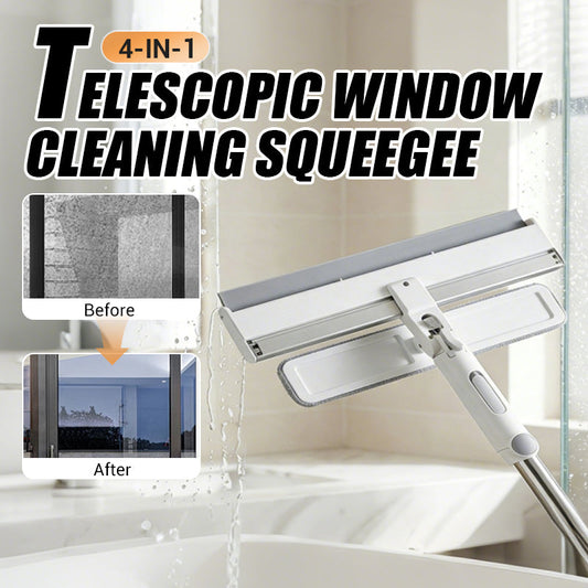 4-in-1 Teleskop-Fensterreiniger