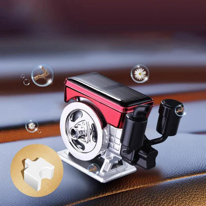 Solarbetriebener Auto-Diffusor mit automatischer Drehfunktion für Aromatherapie