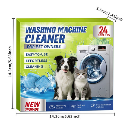 Washing Machine Cleaner Tablets for Pet Owners