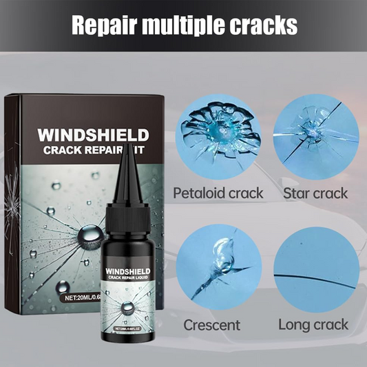 Reparaturset für Windschutzscheibenrisse,Fenster, Badezimmer- und Küchenglas