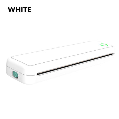 Kabelloser Mini-Thermodrucker A4 mit Papier